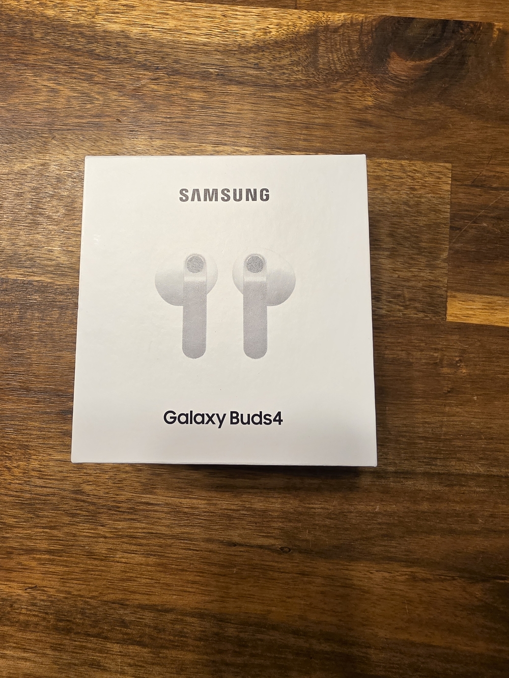 Samsung Galaxy Buds4 White Wireless Earbuds